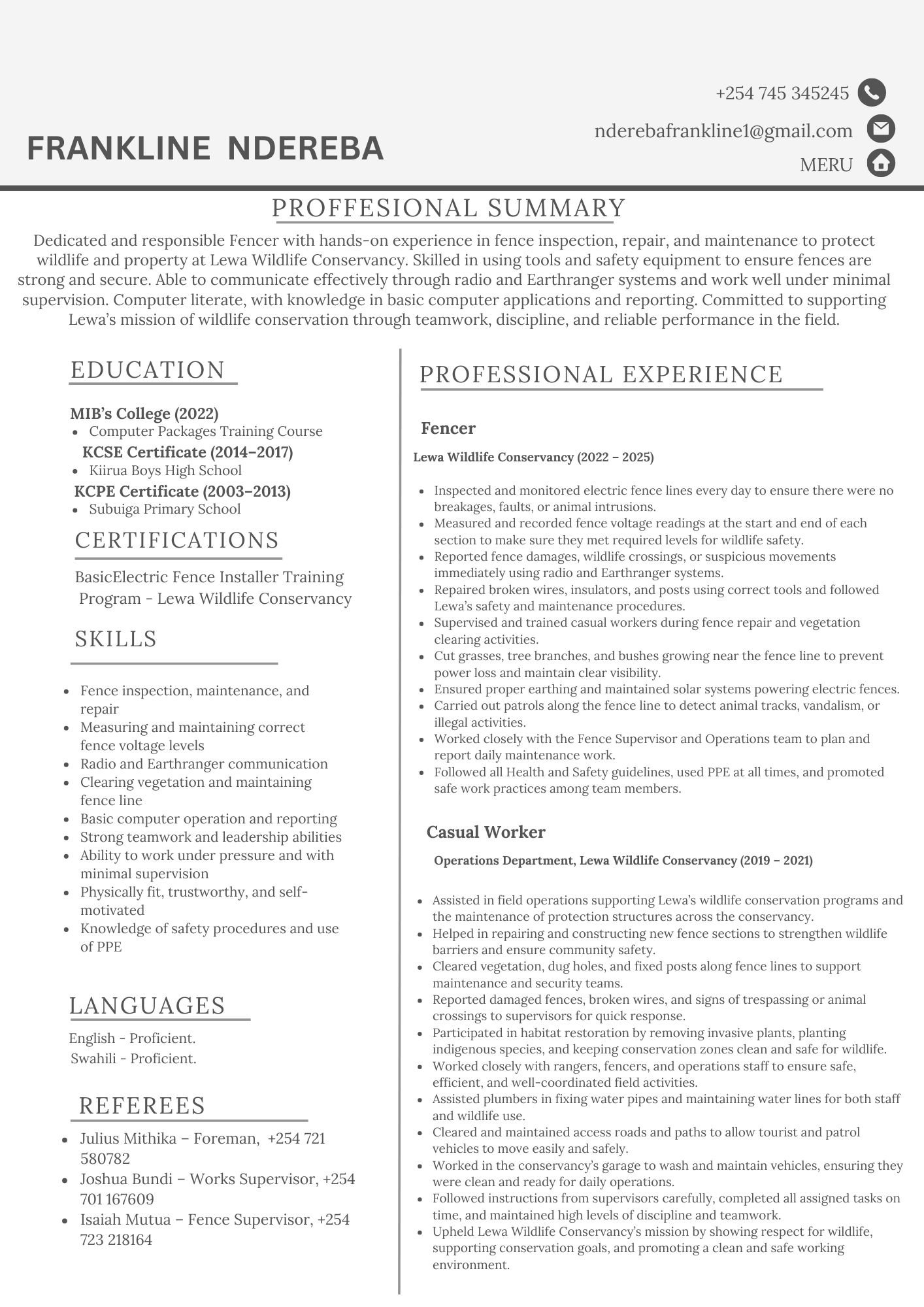ATS Compliance CV & Cover Letters